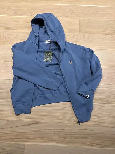 A Bathing Ape full zip hoodie, HELT NY
