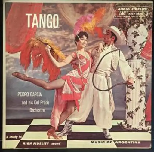 Pedro Garcia And His Del Prado Orchestra ‎Tango Vinyl Audio Fidelity Album LP