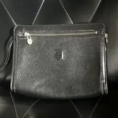 セリーヌ CELINE ヴィンテージクラッチバッグ ブラック 黒 メンズ