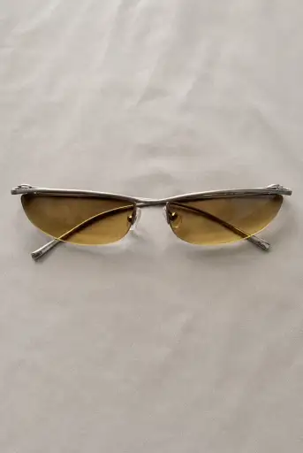 Alexander McQueen 2000 Rimless Deadstock Sunglass
