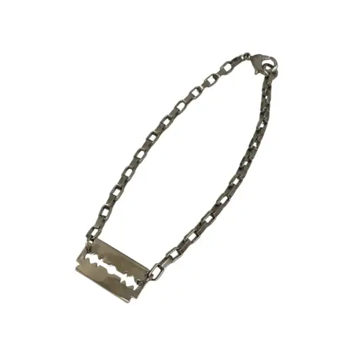 カミソリチェーンブレス UP2F4A01