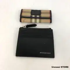 BURBERRY バーバリー キーケース カードケース 2点セット ノバチェック