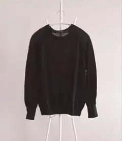 ケイタマルヤマ 刺繍ドット ニット KNIT by KEITA MARUYAMA