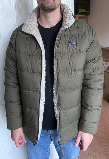 Patagonia Reversible Silent Down Jacket