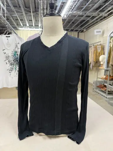 ''semantic design'' long sleeve top