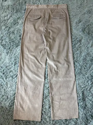 Gucci by Tom Ford 2004 Liquid Velvet Corduroy Western Trousers - IT52