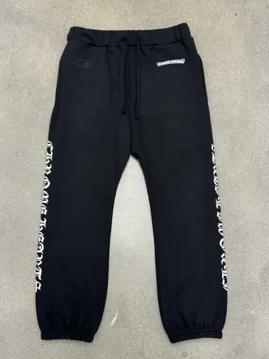 Chrome Hearts Scroll Logo Sweatpants