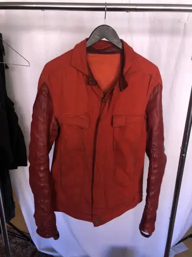 BORIS BIDJAN SABERI “TEJANA” DEER LEATHER JACKET