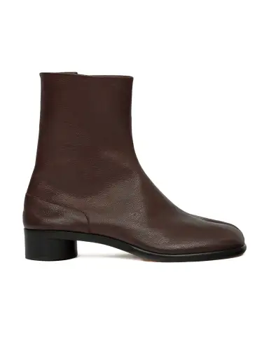 Tabi Ankle Boots Brown