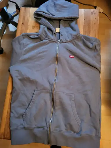 Stahlblaues Hoodie LEVIS in Grösse S