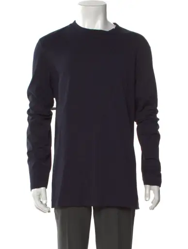 Crew Neck Long Sleeve T-Shirt