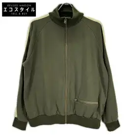 NIGEL CABOURN ナイジェルケーボン カーキ TRACK JACKET SANDWICH PILE ジャケット 50 カーキ メンズ 【中古】