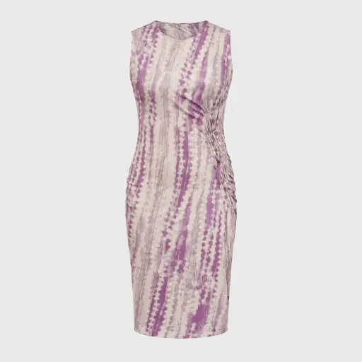 Lavender Tie Dye Dress Gianni Versace SS 1999