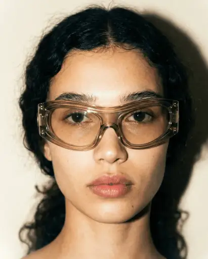 RUNWAY BE4465 "Irregular Shield" Sunglasses – Daniel Lee Era (2025)