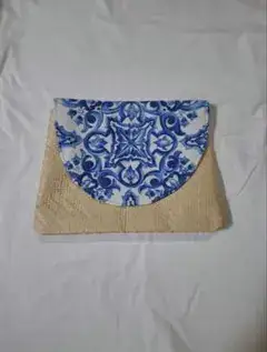 DOLCE&GABBANA light blue クラッチバッグ