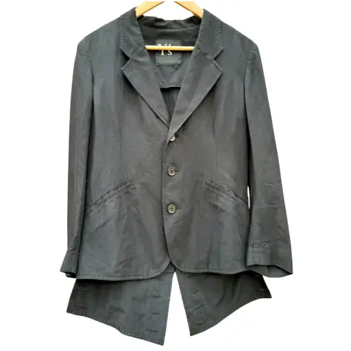 FW09 Y’s (by Yohji Yamamoto) 3-button Asymmetrical Tailored Blazer