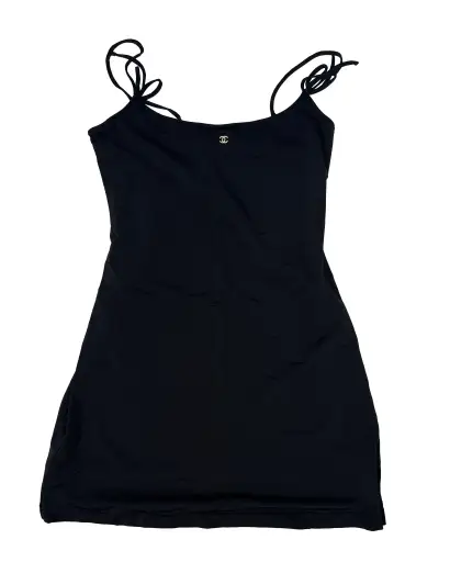 Chanel 1997 Tie Strap Mini Dress