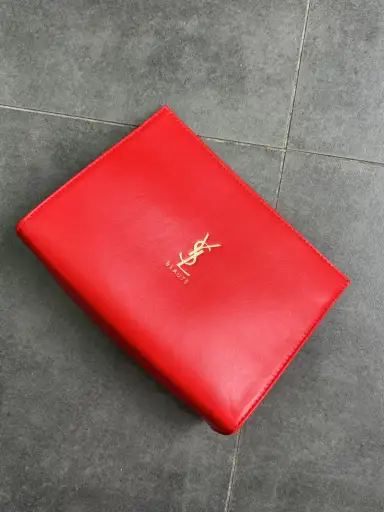 Yves Saint Laurent YSL Beaute cosmetic bag
