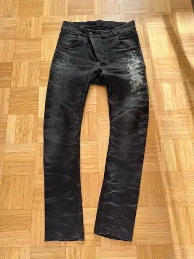Boris Bidjan Saberi Washed Black P13 TF Jeans