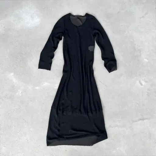 comme des garçons SS93 see through long dress