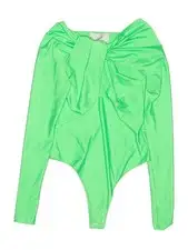 Coperni Women Green Bodysuit XS