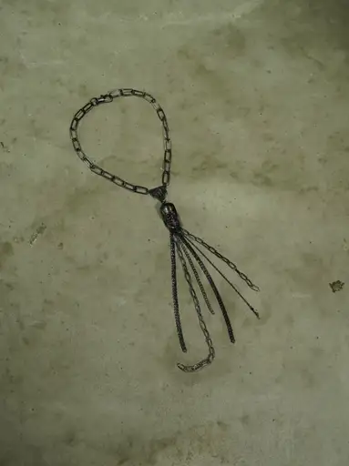 Jean Paul Gaultier 1990s Sample Skull Chain