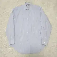 5351 POUR LES HOMMES コットン100%ストライプシャツ