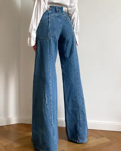 MAISON MARGIELA DE CONSTRUCTED JEANS