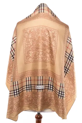 Apaszka jedwabna Burberry