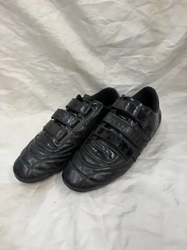 "DIRK BIKKEMBERGS" Patent Leather Velcro  Sneakers