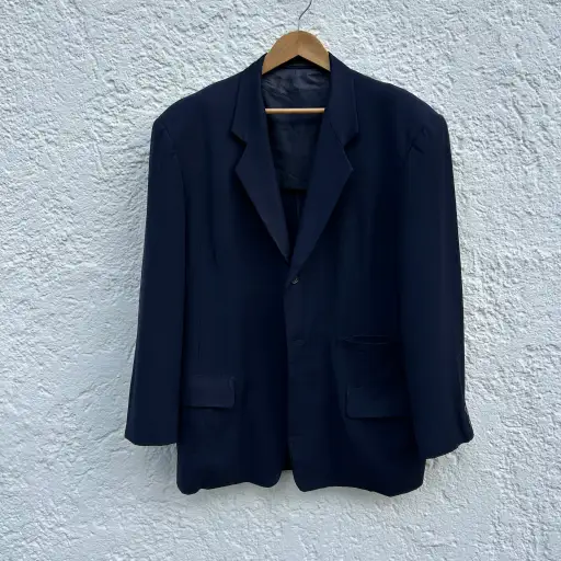 Blue Boxy Blazer