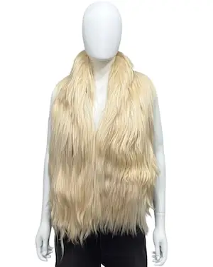 PF2011 MARTIN MARGIELA FUR WAISTCOAT
