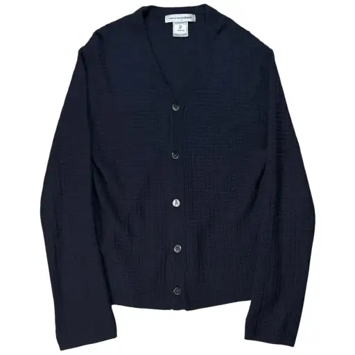 Comme des Garcons Shirt Waffle Knit Sample Cardigan