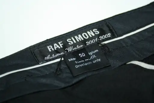 Vintage Raf Simons Wool Pants A/W 2001-2002