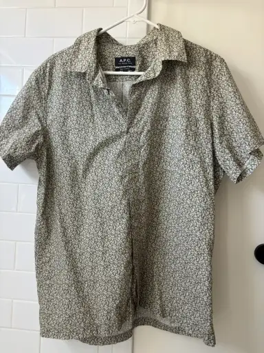 Vintage APC button up shirt