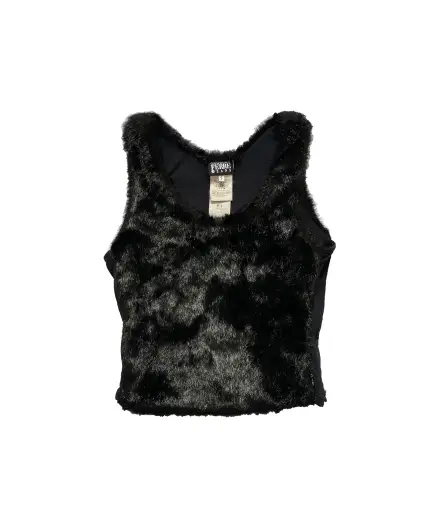 GIANFRANCO FERRE Faux Fur Top S