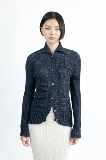 Peplum by Yoshiki Hishinuma Pleated Blouse