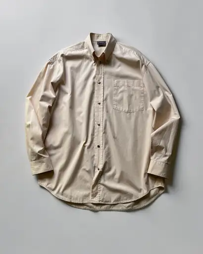 [VERSACE JEANS COUTURE] 90s cotton long sleeve shirt