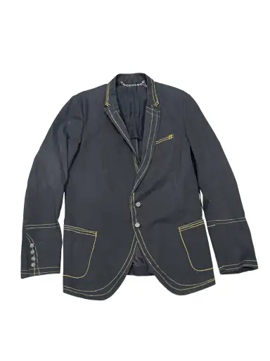 Mihara Yasuhiro Line Drawn Blazer