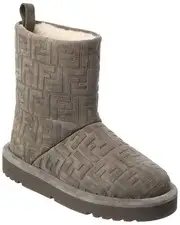 Fendi Apres Chic Ff Suede Boot Women's