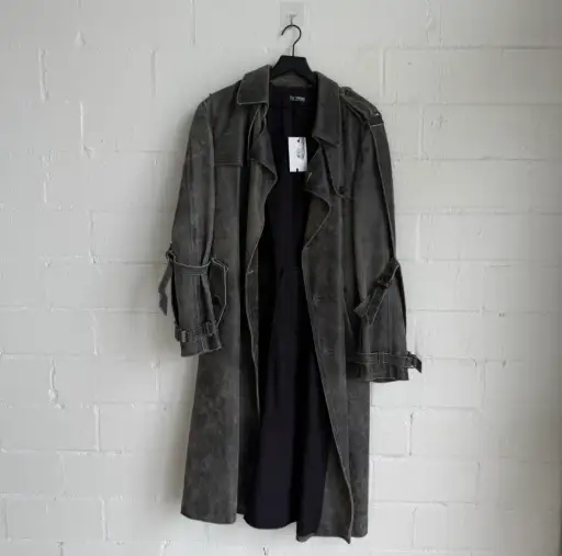 Raf Simons AW02–03 Virgina Creeper Trenchcoat