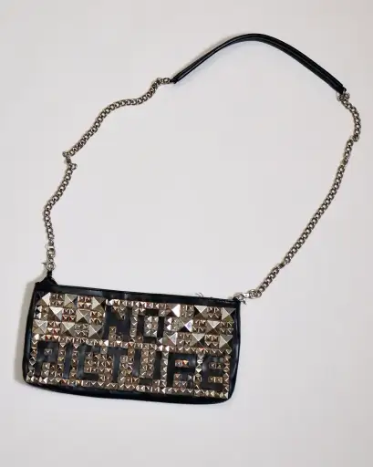 Hysteric Glamour 'No Picture' Studded Bag