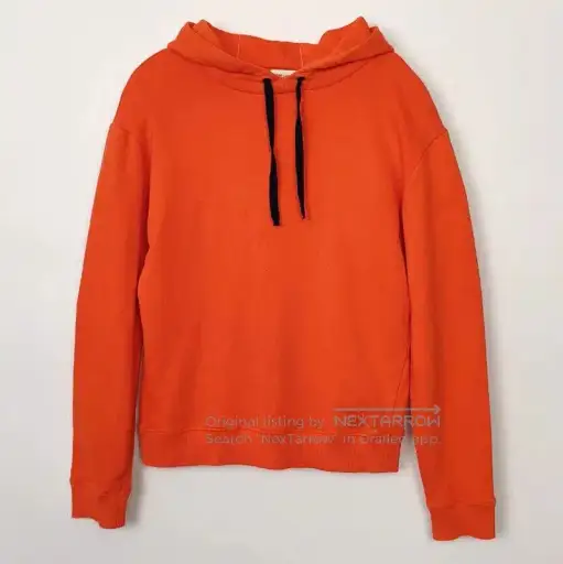 YSL Orange Cotton Women's Hoodie XS .