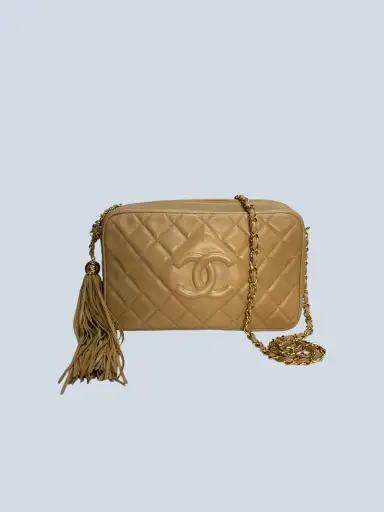 Chanel
 Camera Bag shoulder bag in matelassé leather