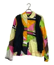 tricot COMME des GARCONS all-over print shirt TM-B017 M Multicolor