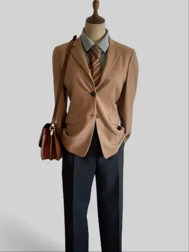 JIL SANDER ‘Tailor Made’ Kaschmir-Blazer (Camel, Gr. 38)