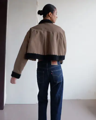 Jean Paul Gaultier cropped jacket