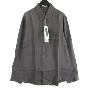 未使用 individual sentiments インディビジュアルセンチメンツ 長袖シャツ SH65-CU4 チャコールグレー 2 71016841