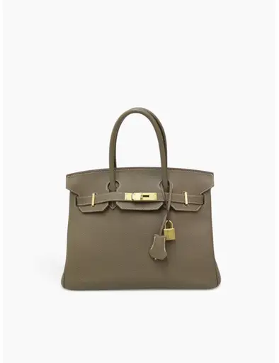 Birkin 30 Etoupe Gold-Tone Hermès