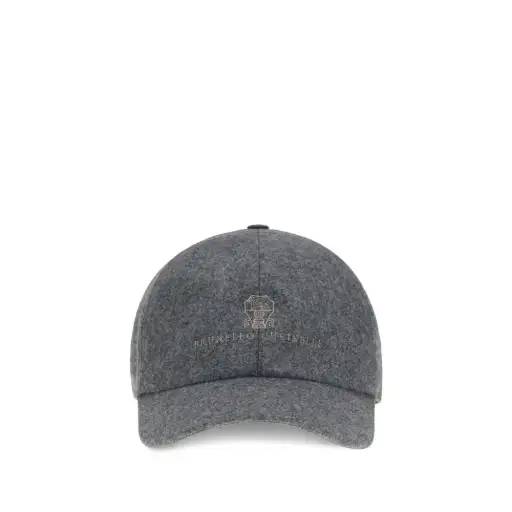 Gray Wool Oves Aries Cap (Baseball Hat)
